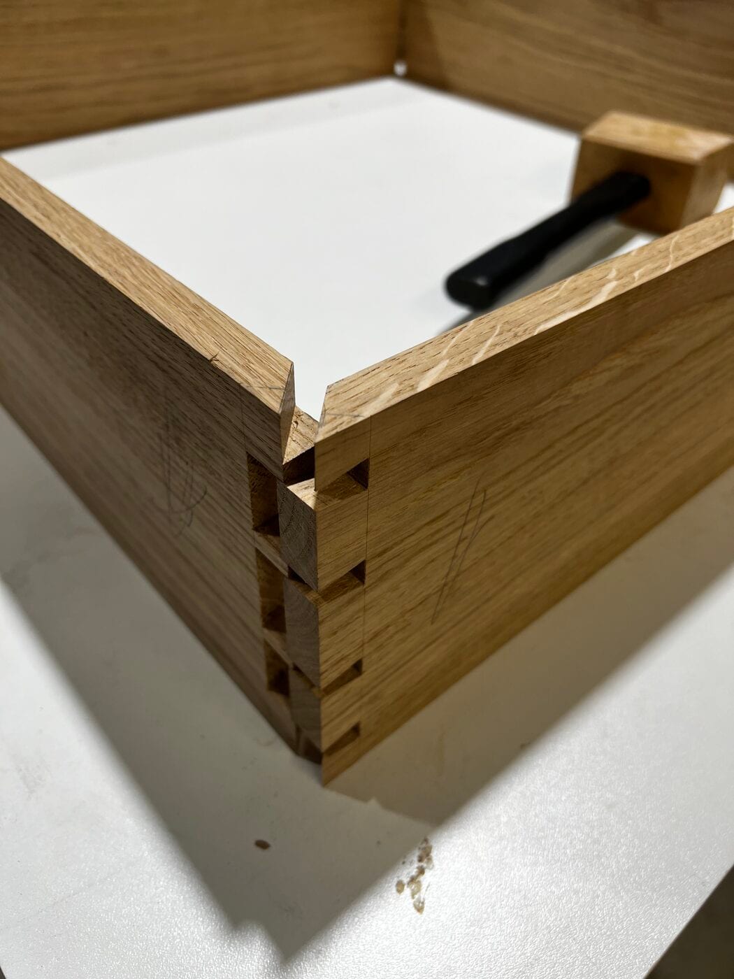 Morton Fine Furniture bespoke cabinetmaking detail